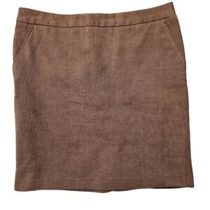 VTG ATTENTION BROWN MINI SKIRT SZ 10 NWT